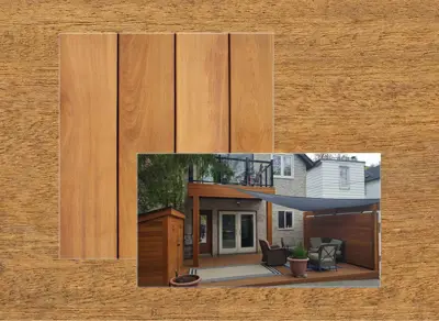 Garapa Hardwood Decking decking board